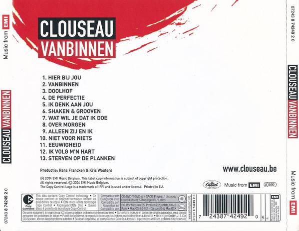 Clouseau Vanbinnen : Back1